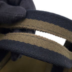Hermes Tote Fourre Tout Cabas Green Black Canvas — view 9