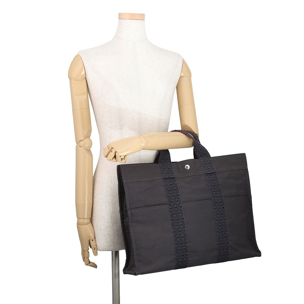Hermes Tote Her Line MM Canvas — view 4