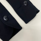 Dior Eg8 Miss a Line Flare Coat M Black Wool — view 7
