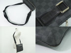 Louis Vuitton LV Thomas Damier Graphite Shoulder Bag Pochette Black Gray — view 6