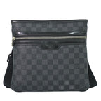 Louis Vuitton LV Thomas Damier Graphite Shoulder Bag Pochette Black Gray