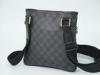 Louis Vuitton LV Thomas Damier Graphite Shoulder Bag Pochette Black Gray — view 2