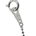 Celine Cross Diamond Necklace 42 18k WG White Gold — view 7