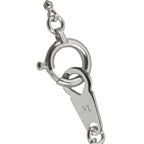 Celine Cross Diamond Necklace 42 18k WG White Gold — view 8