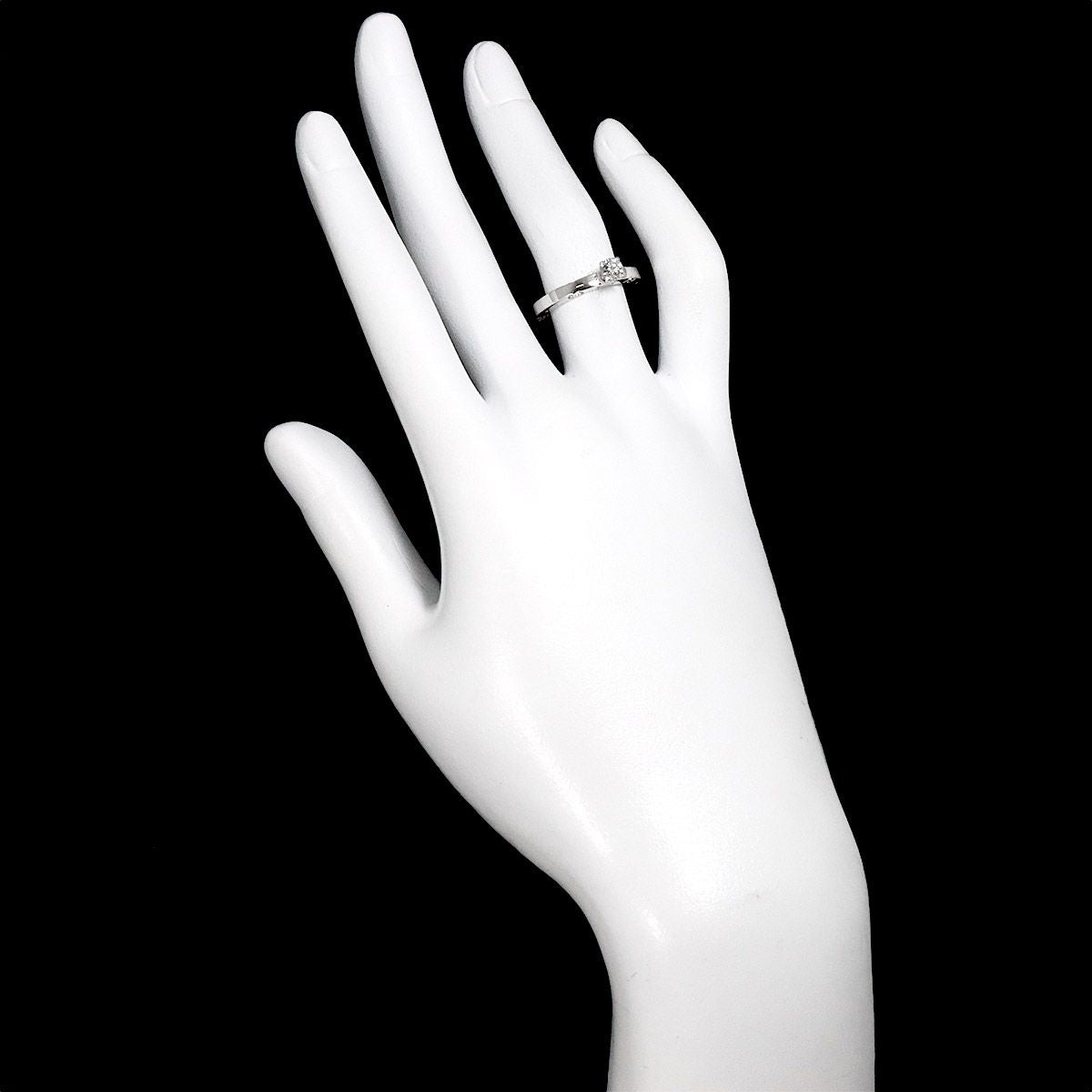 Gucci Icon Solitaire Diamond Ring WG White Gold — view 9
