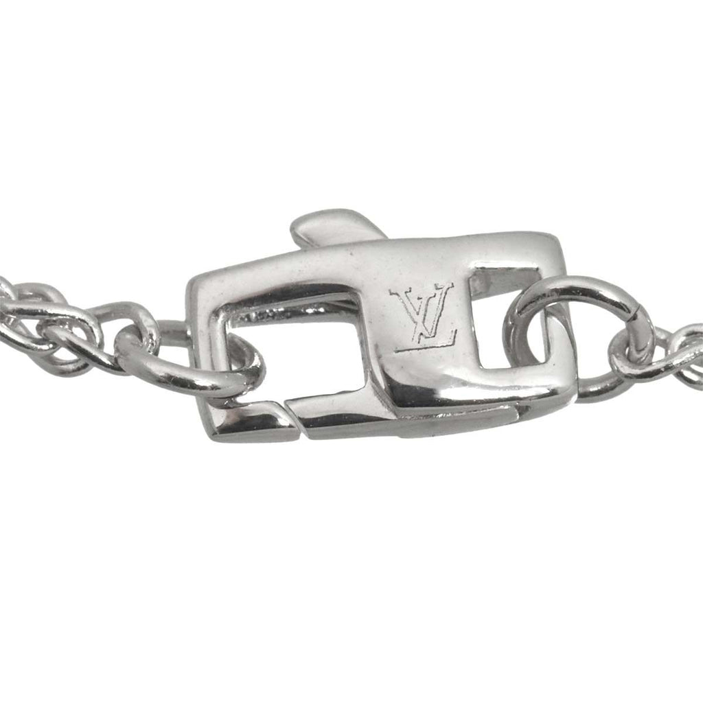 Louis Vuitton Pendentif Diamond Necklace 41 18k WG 750 Certificate — view 6