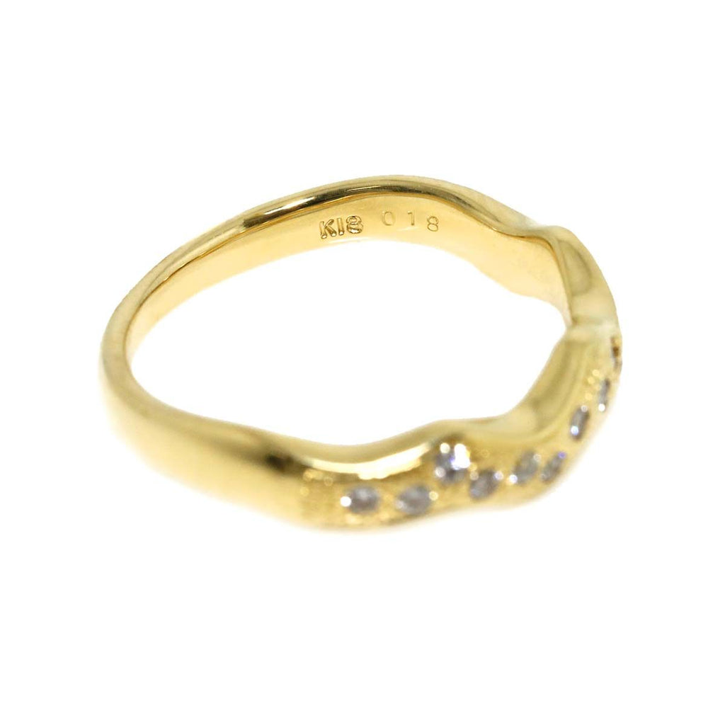 Saint Laurent Ring Diamond 18k YG PG Yellow Pink Gold — view 4