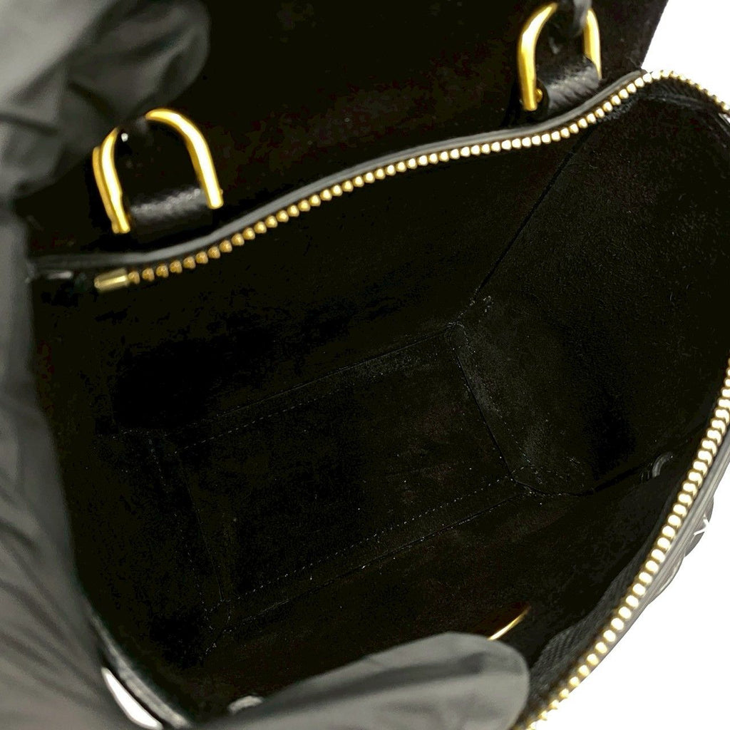 Celine Belt Bag Pico Leather 2-Way Mini Pochette Black — view 9
