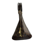 Louis Vuitton Damier Alma Brown Gold Leather Handbag — view 4
