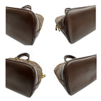 Louis Vuitton Damier Alma Brown Gold Leather Handbag — view 7