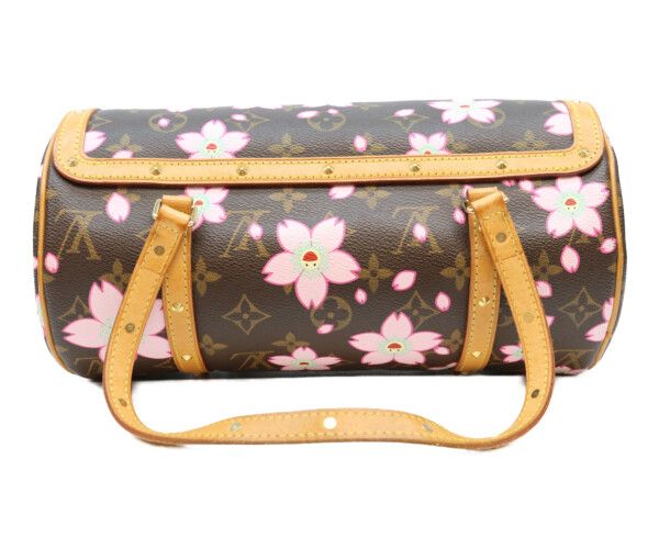 Louis Vuitton Monogram Cherry Blossom Papillon Handbag — view 3