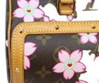 Louis Vuitton Monogram Cherry Blossom Papillon Handbag — view 8