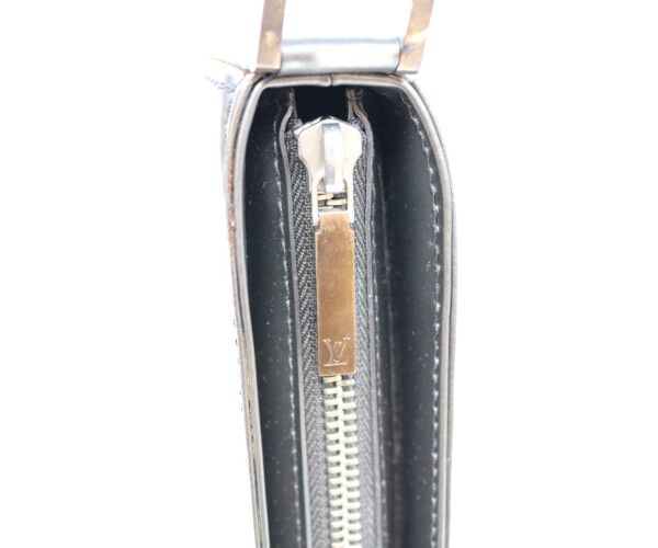 Louis Vuitton Black Monogram Matte Faula Shoulder — view 6