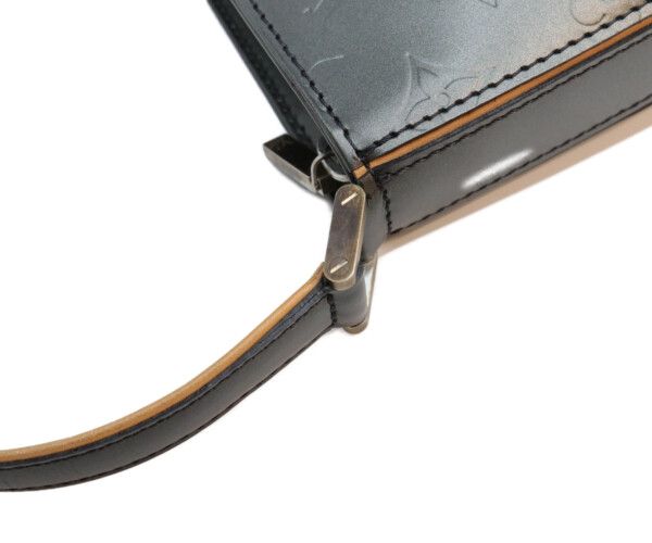 Louis Vuitton Black Monogram Matte Faula Shoulder — view 7