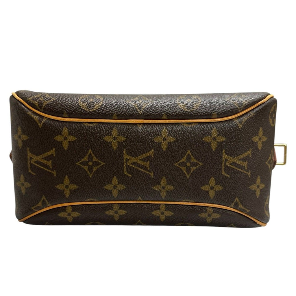 Louis Vuitton Monogram Blois Brown Gold Shoulder — view 6