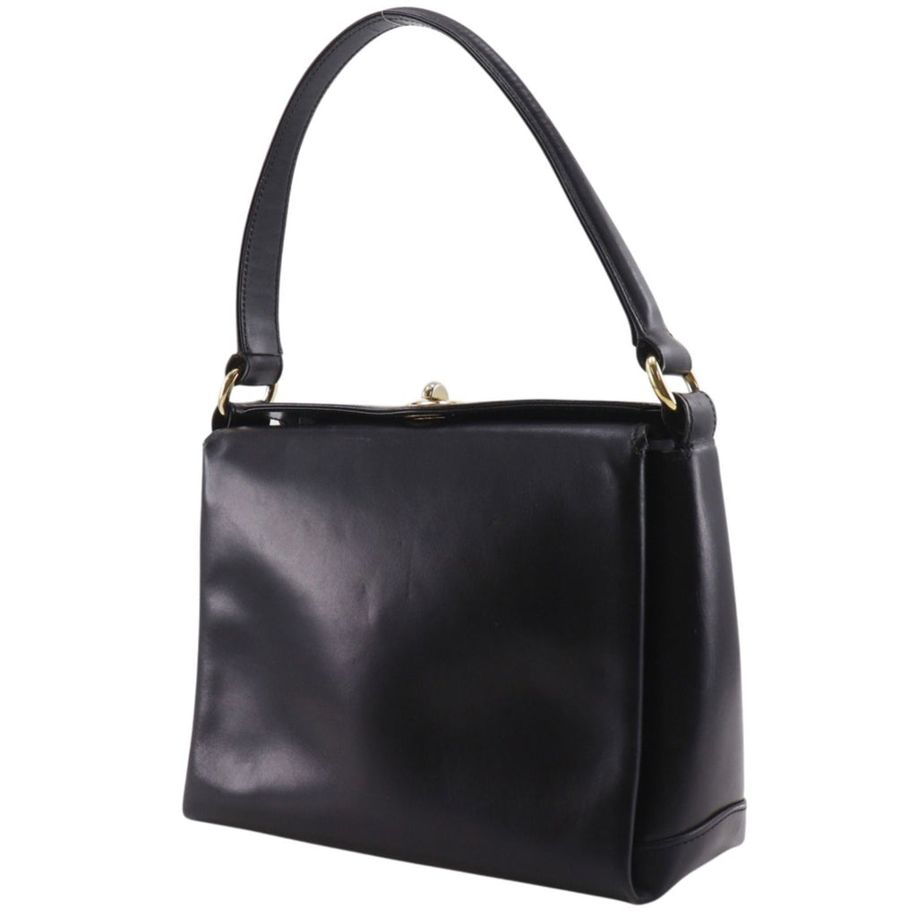 Gucci Vintage Leather Black Shoulder Bag — view 2