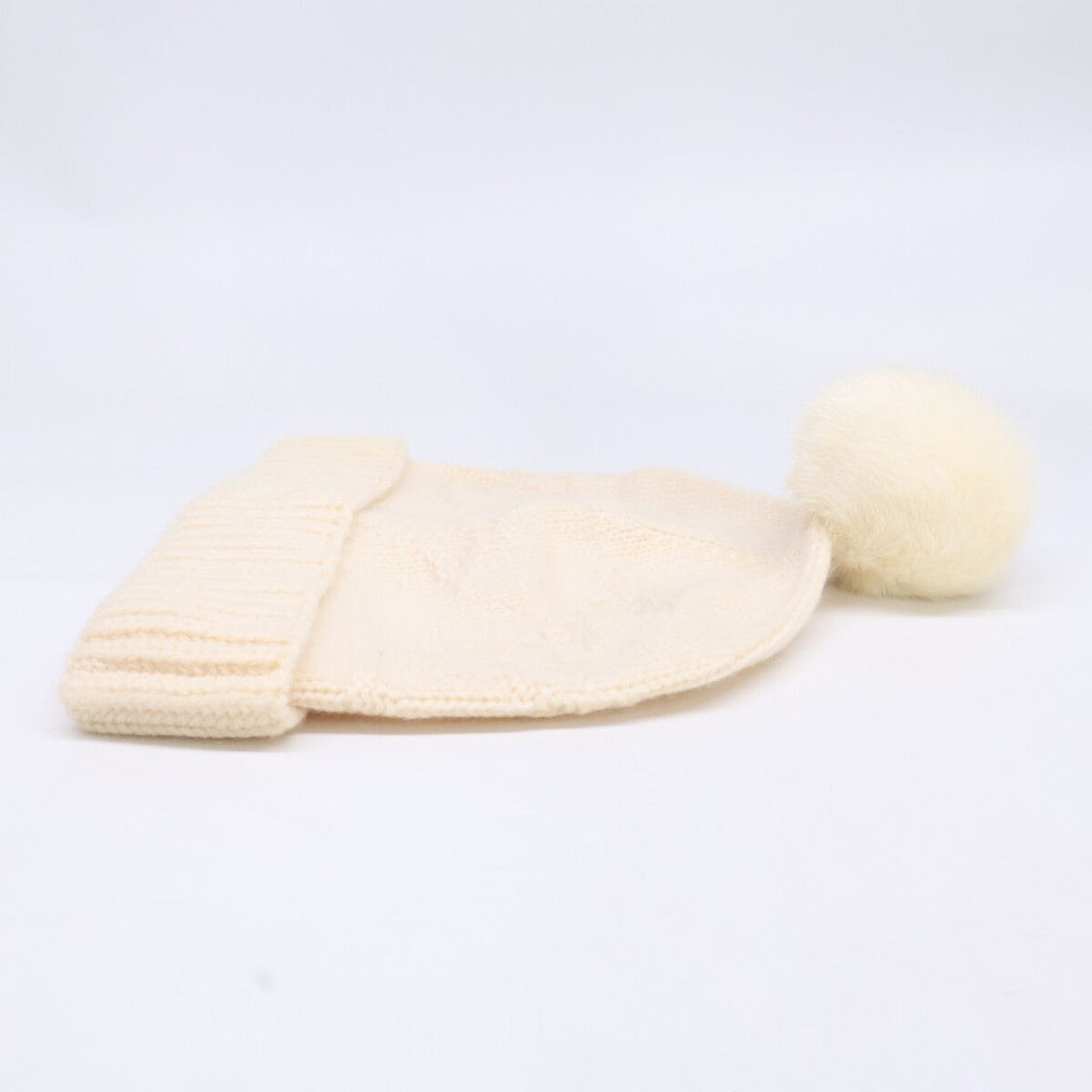 Louis Vuitton Monogram Cashmere Mink Scarf & Knit — view 3