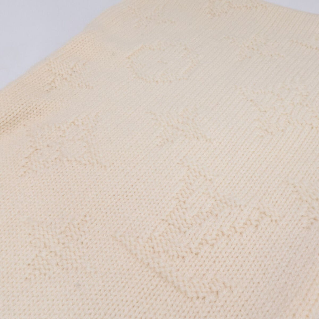 Louis Vuitton Monogram Cashmere Mink Scarf & Knit — view 9