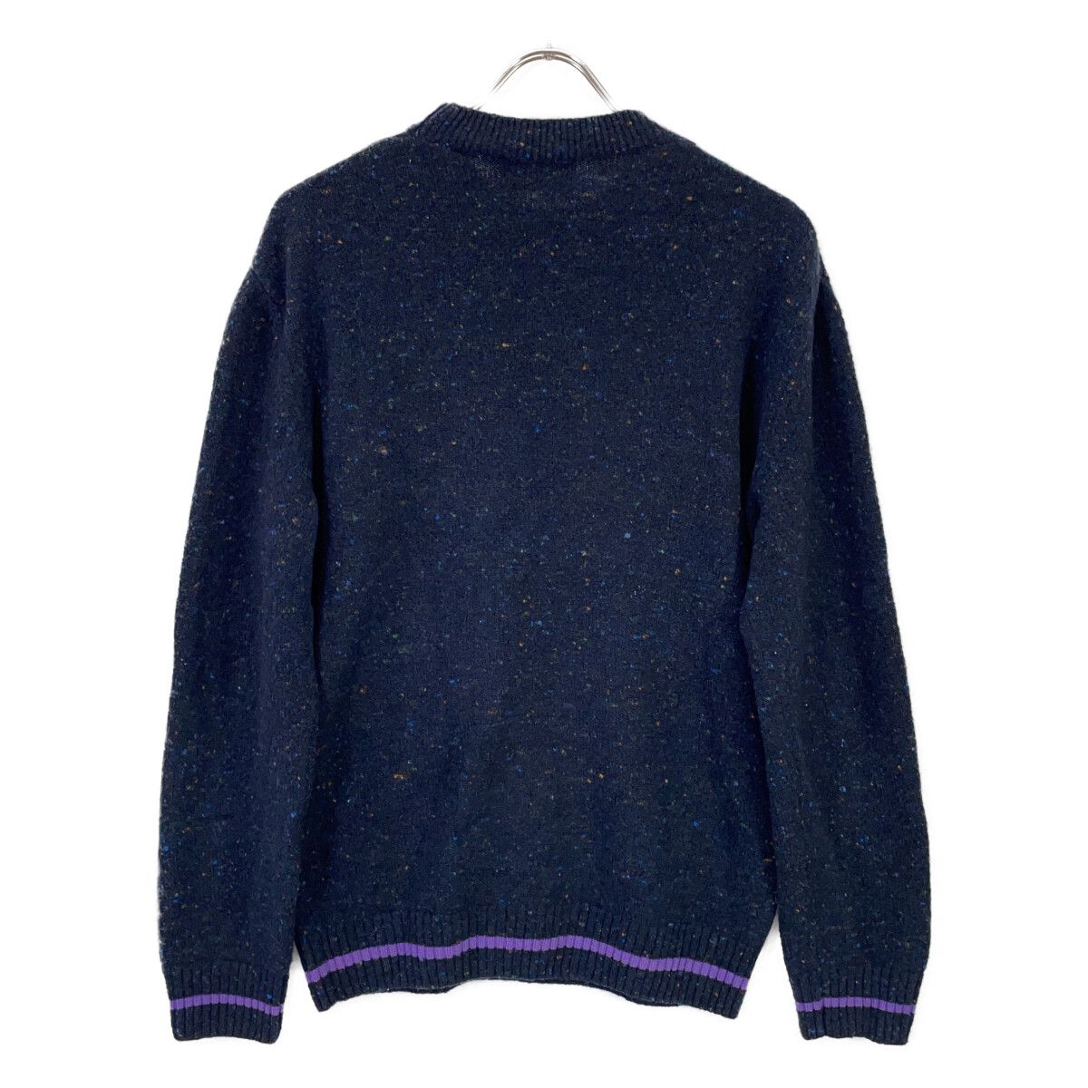Hermes Navy Cashmere Blend Knit Sweater XS — view 2