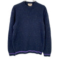 Hermes Navy Cashmere Blend Knit Sweater XS