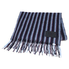 Louis Vuitton Lambswool Cashmere Striped Fringe