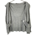 Dior Gray CD Logo Wool Silk Hoodie 36 — view 3