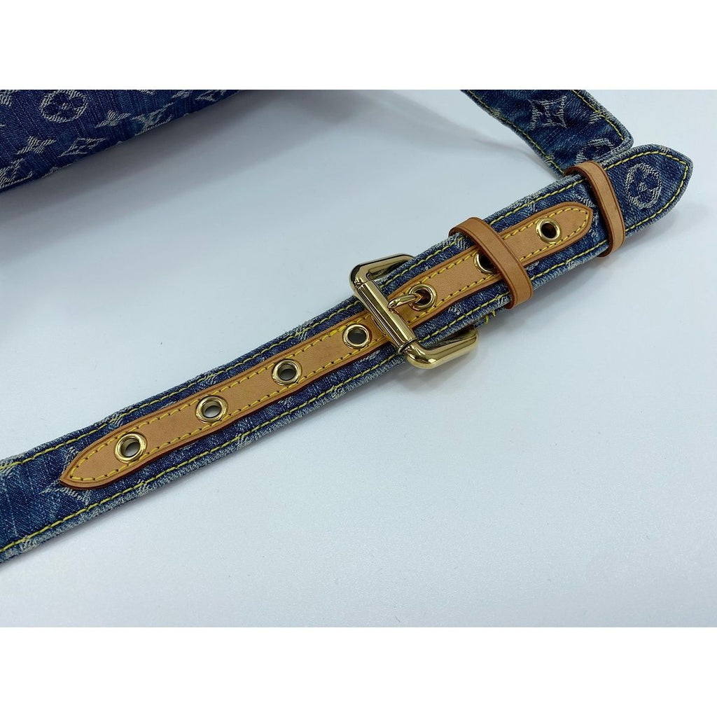 Louis Vuitton Shoulder Bag Monogram Denim — view 9