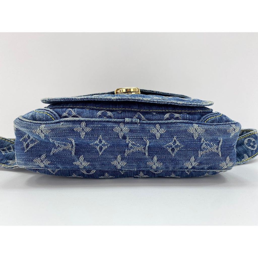 Louis Vuitton Shoulder Bag Monogram Denim — view 5