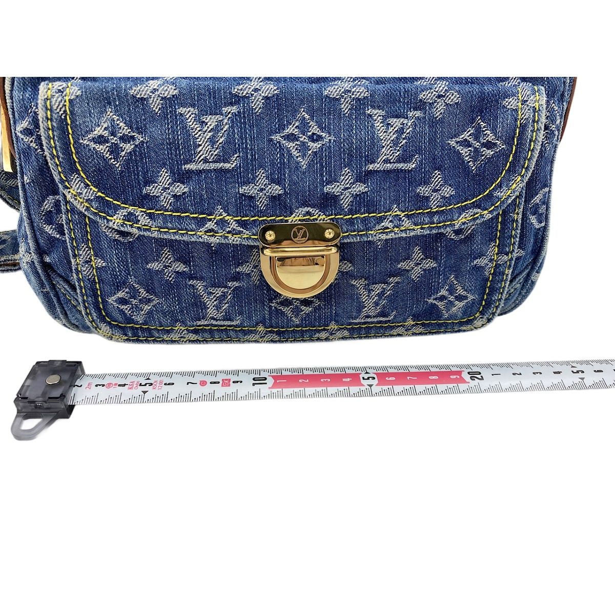 Louis Vuitton Shoulder Bag Monogram Denim — view 2