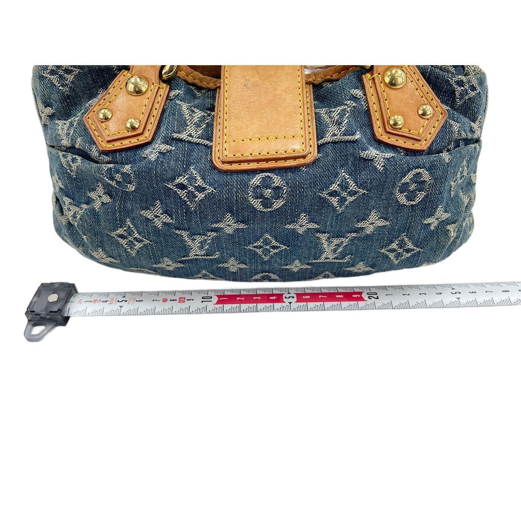 Louis Vuitton Handbag Monogram Denim Pleaty — view 2