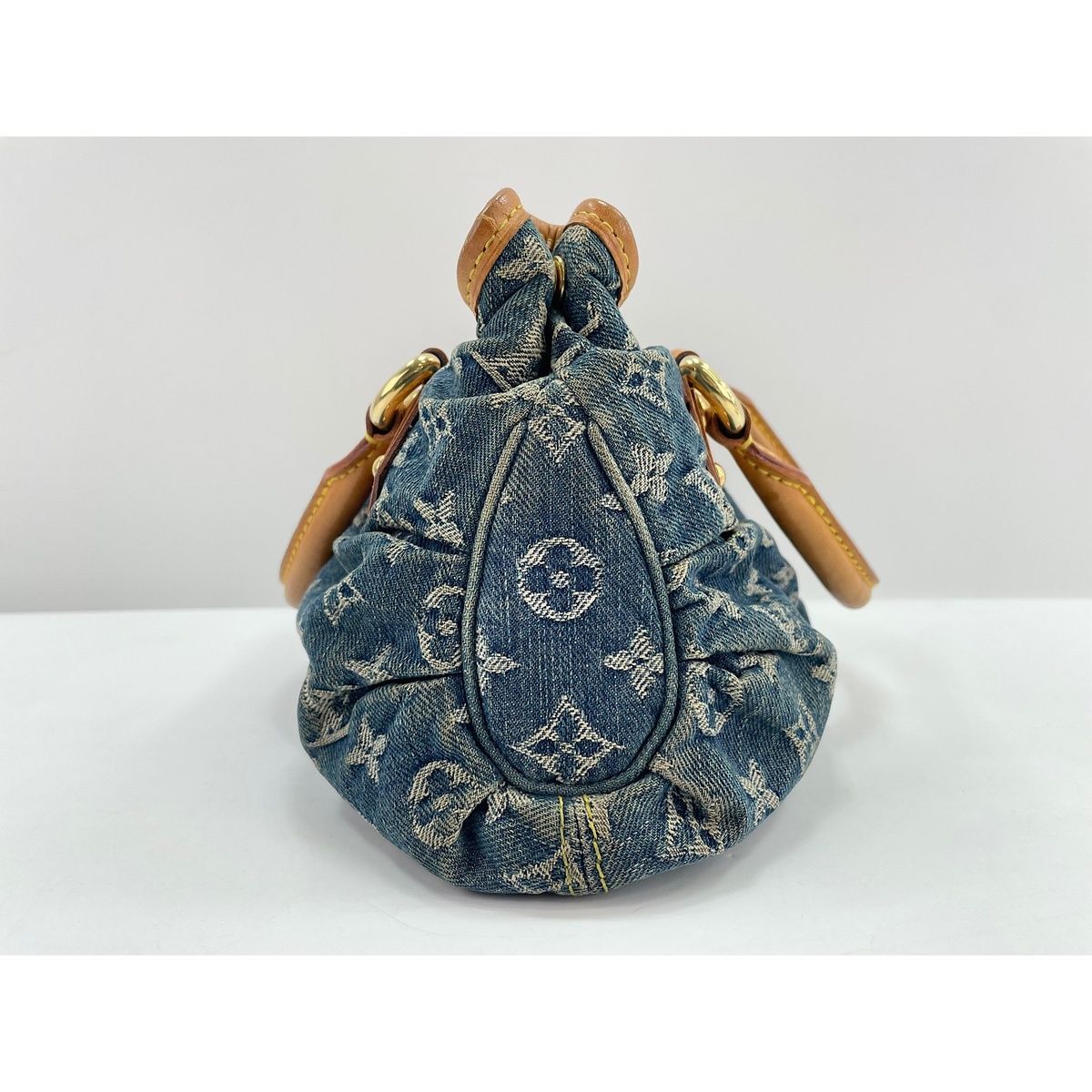 Louis Vuitton Handbag Monogram Denim Pleaty — view 4