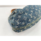 Louis Vuitton Handbag Monogram Denim Pleaty — view 6