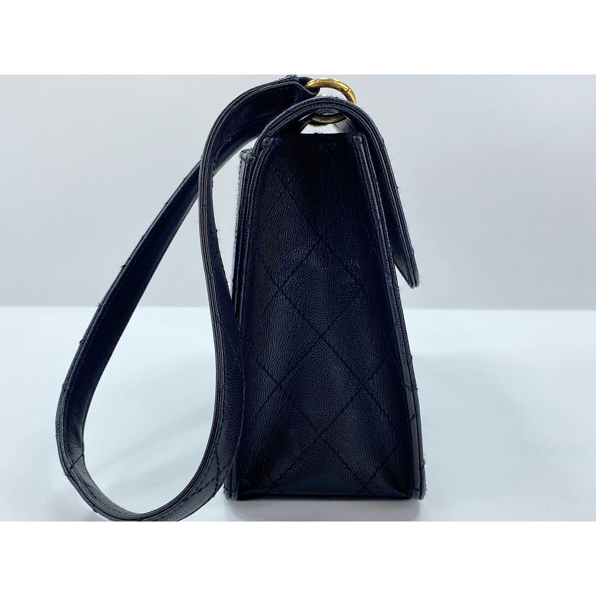 Chanel Shoulder Bag Caviar Leather Quilted — view 3