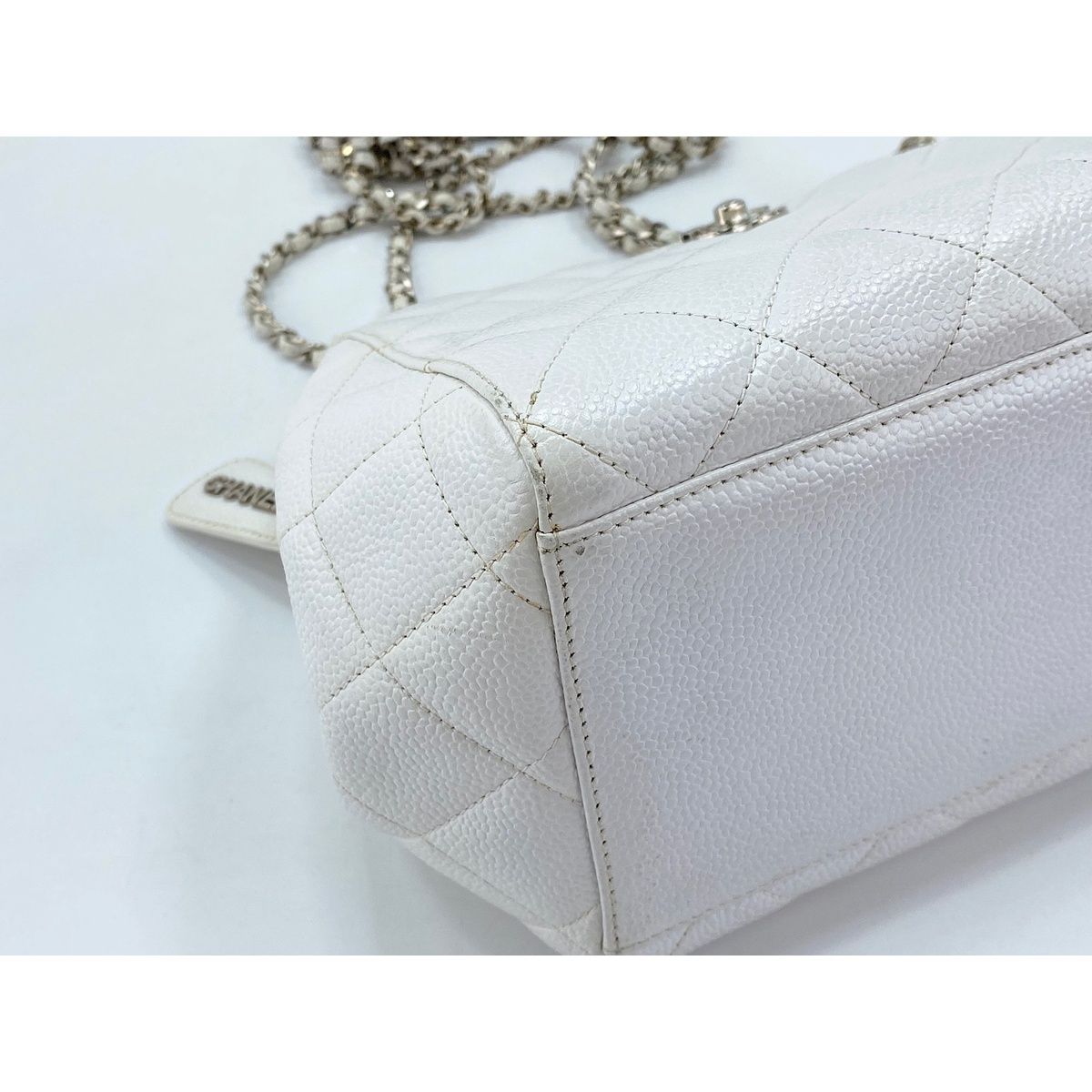 Chanel Shoulder Bag Caviar Leather Quilted — view 7