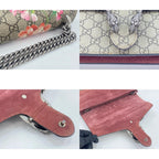 Gucci Shoulder Bag GG Blue Mus Duonysus — view 8