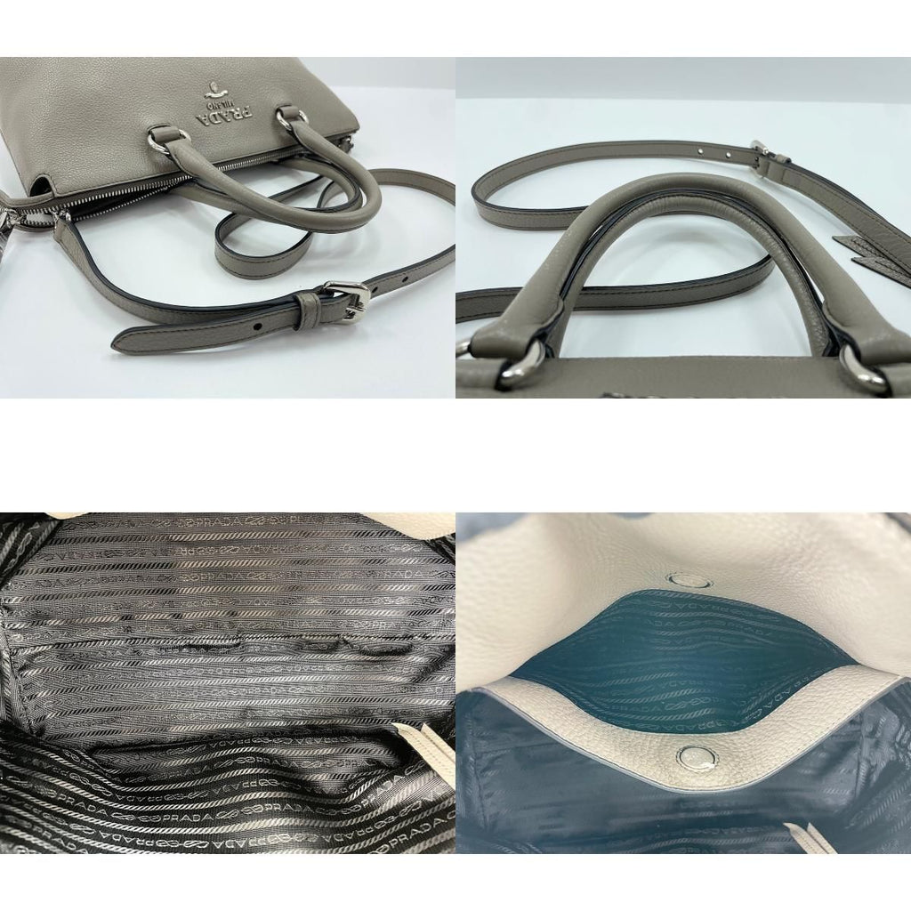 Prada Handbag Leather 2-Way — view 9