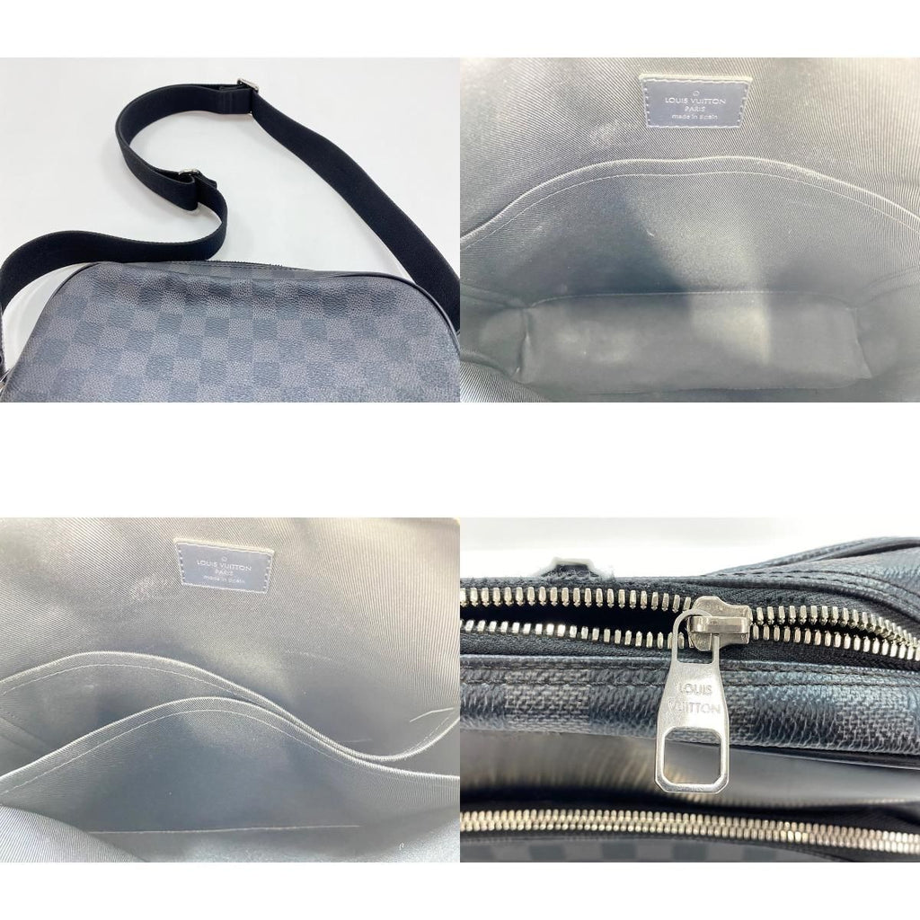 Louis Vuitton Shoulder Bag Damier Graphite Dayton PM — view 9