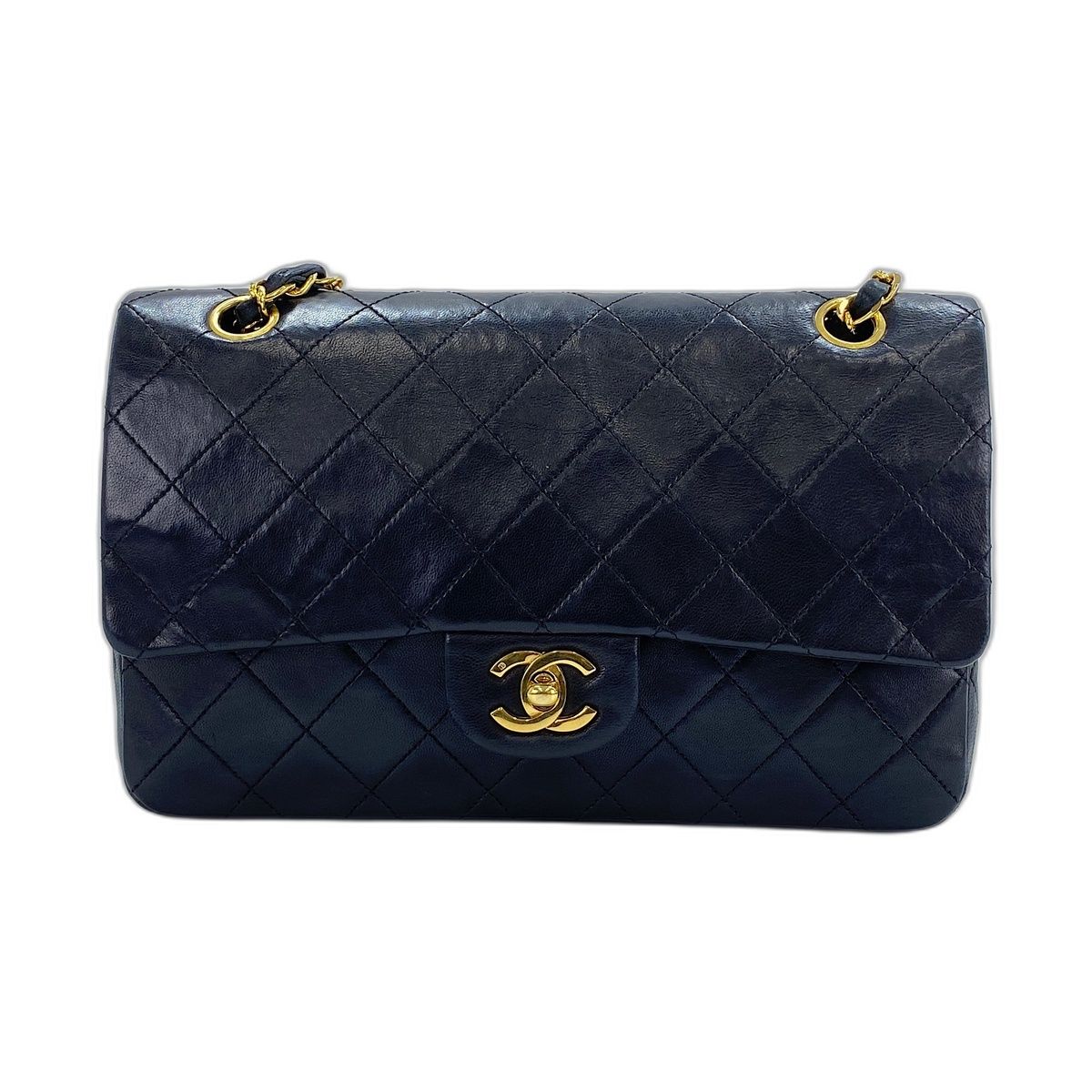 Chanel Shoulder Bag Lambskin Quilted 25