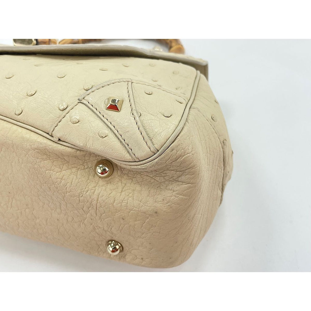 Gucci Handbag Bamboo Beige — view 7