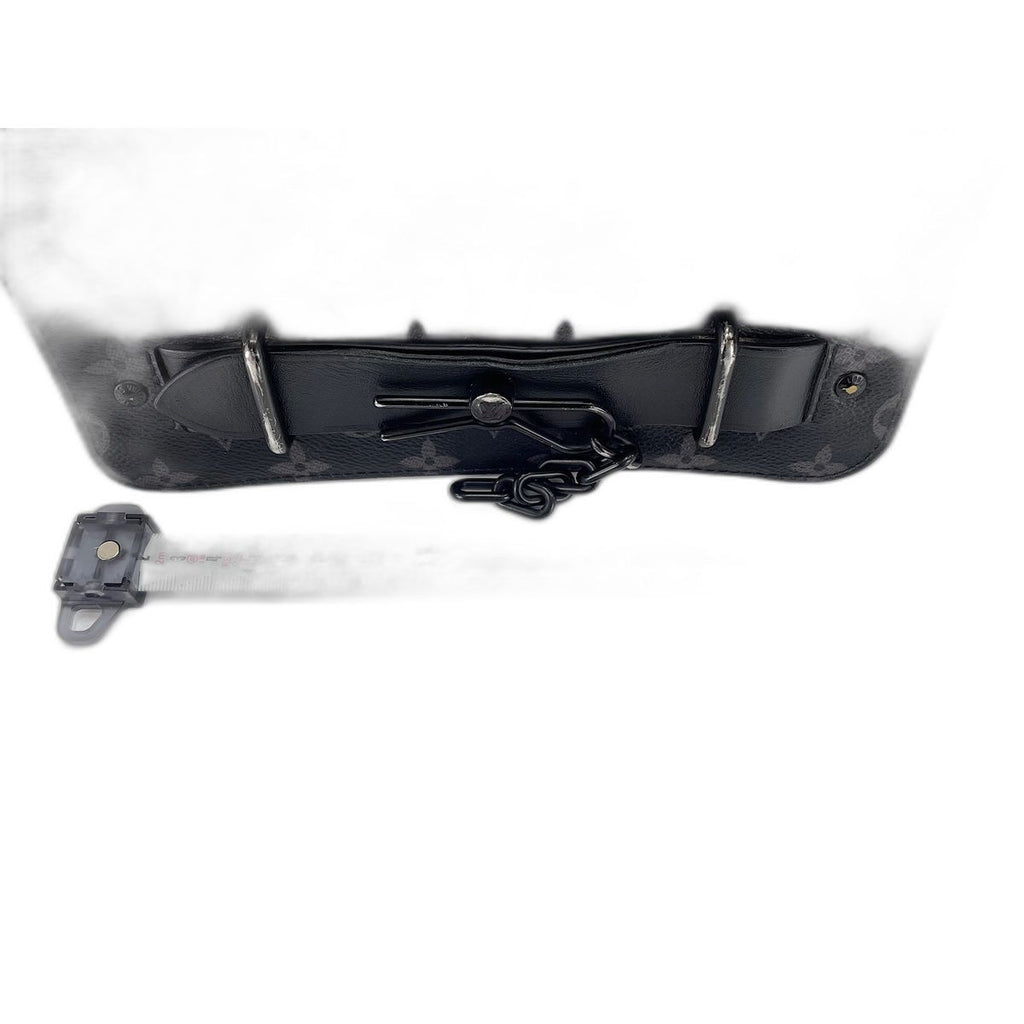 Louis Vuitton Shoulder Bag Monogram Eclipse Steamer — view 4