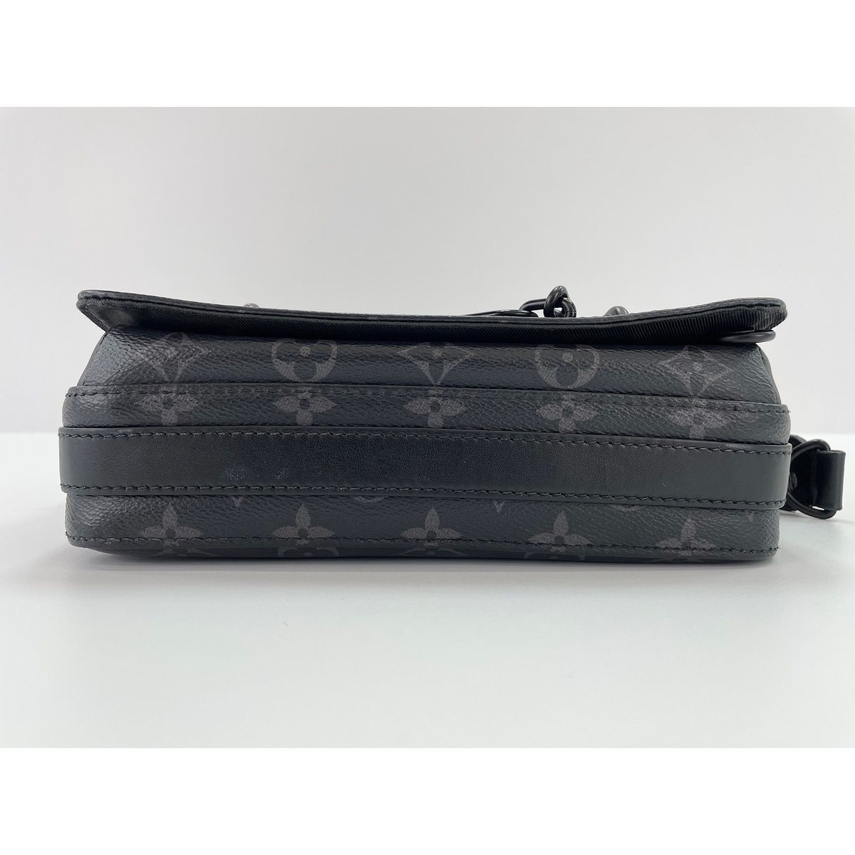 Louis Vuitton Shoulder Bag Monogram Eclipse Steamer — view 7