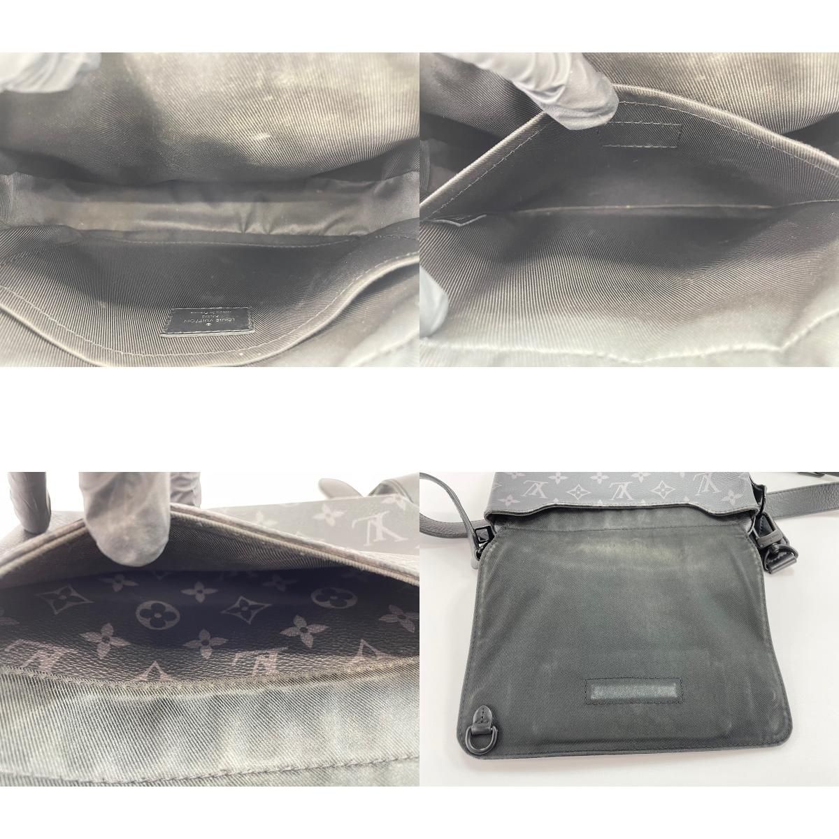Louis Vuitton Shoulder Bag Monogram Eclipse Steamer — view 9