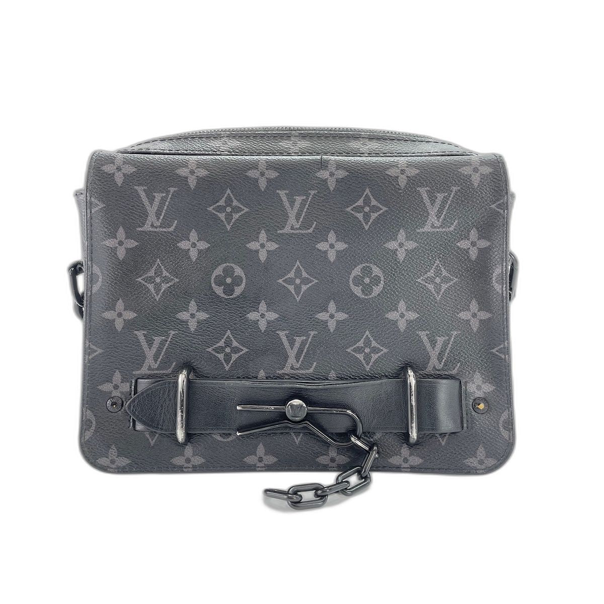 Louis Vuitton Shoulder Bag Monogram Eclipse Steamer — view 2