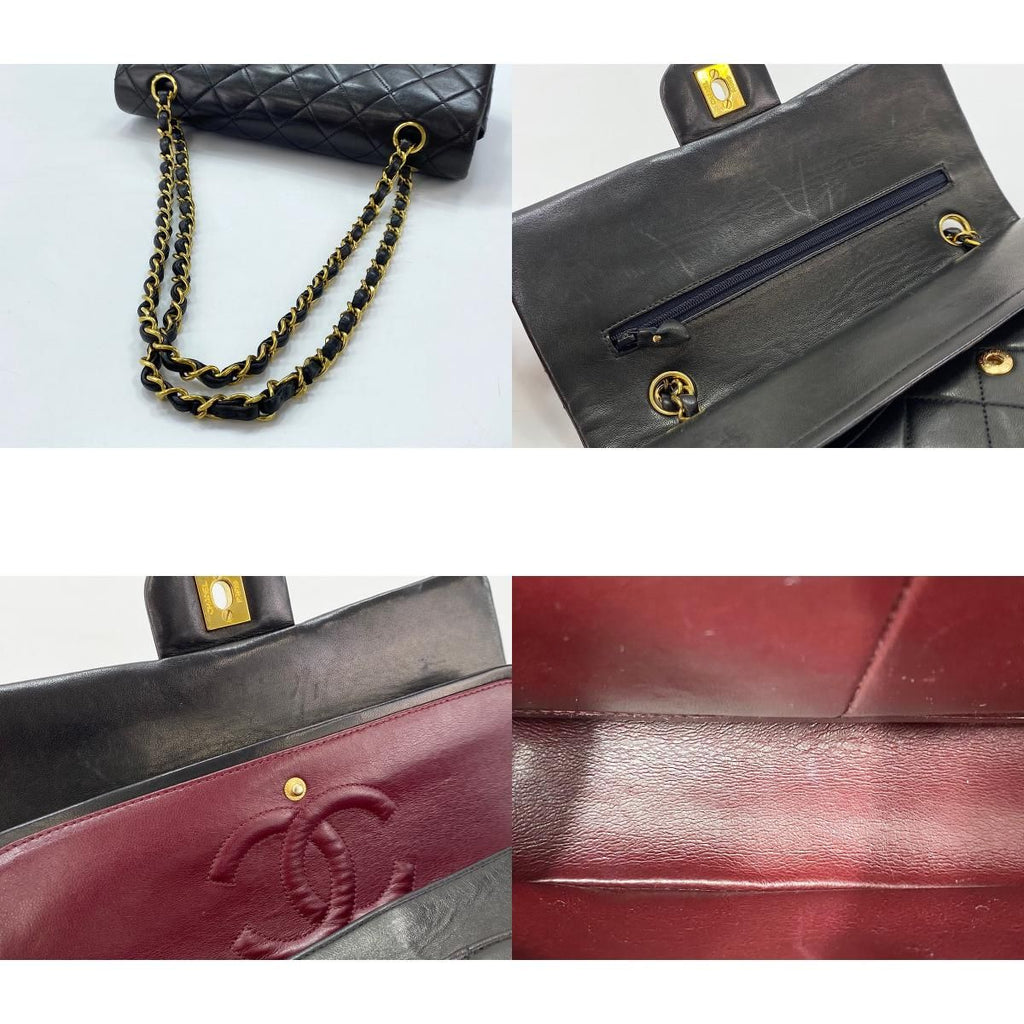 Chanel Shoulder Bag Lambskin Quilted 25 — view 9