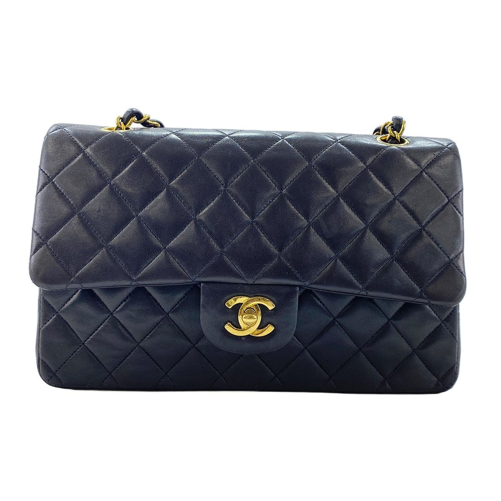 Chanel Shoulder Bag Lambskin Quilted 25