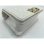 Chanel Shoulder Bag Caviar Leather Boy Small — view 7