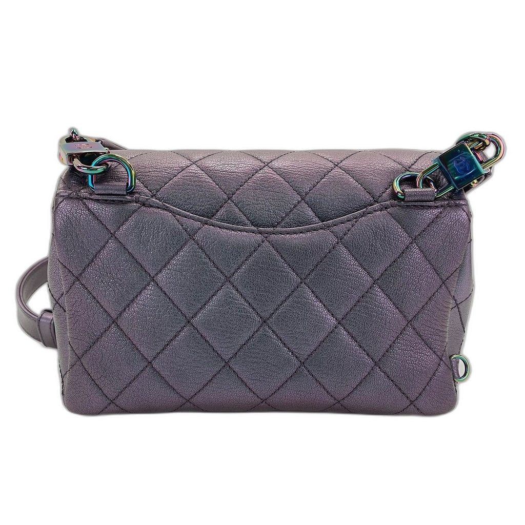 Chanel Shoulder Bag Leather Quilted — view 3