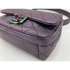 Chanel Shoulder Bag Leather Quilted — view 7