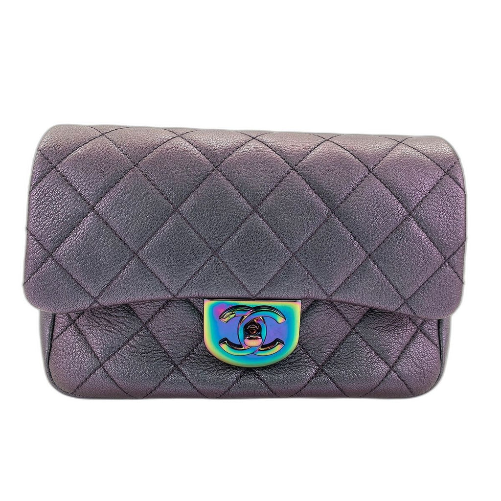 Chanel Shoulder Bag Leather Quilted — view 2