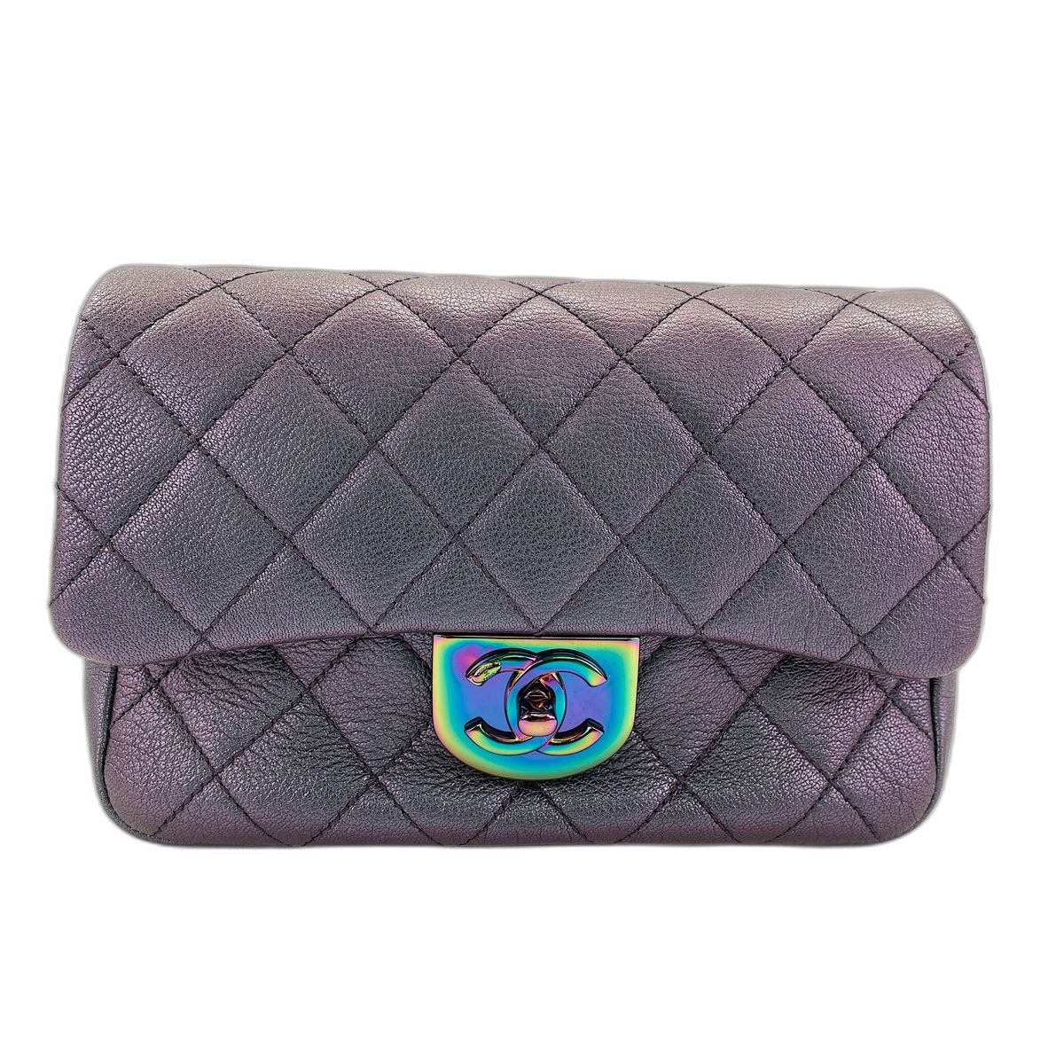 Chanel Shoulder Bag Leather Quilted — view 2